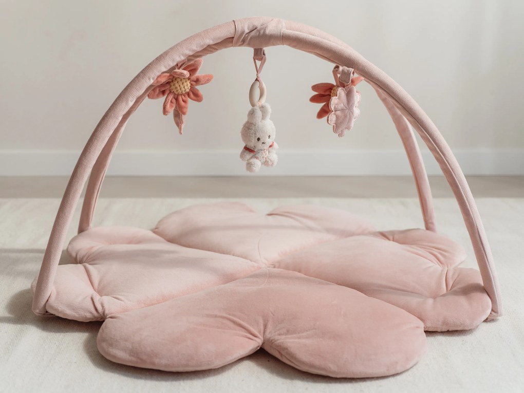 Hracia deka s hrazdou králiček Miffy Lucky Blossom
