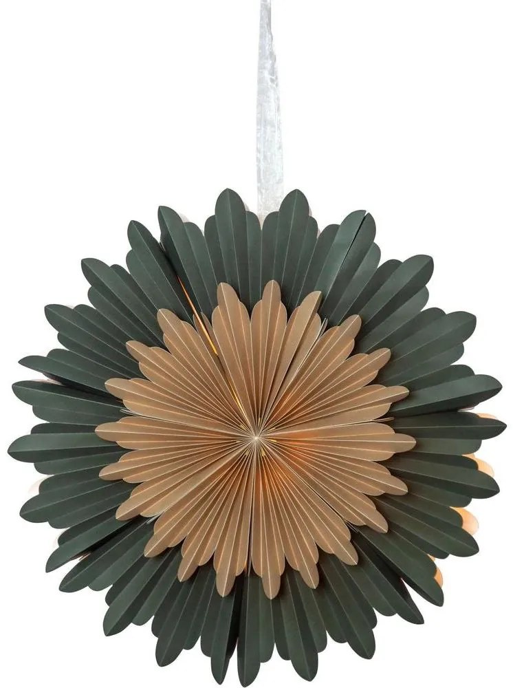 Eglo 411383 - Vianočná dekorácia CRYSTAL zelená