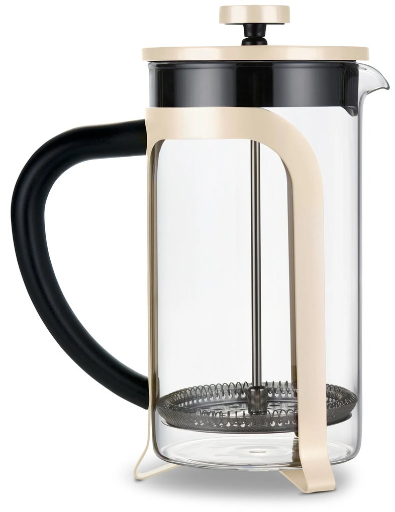 Kanvica french press 800 ml, 6 šálok, béžová