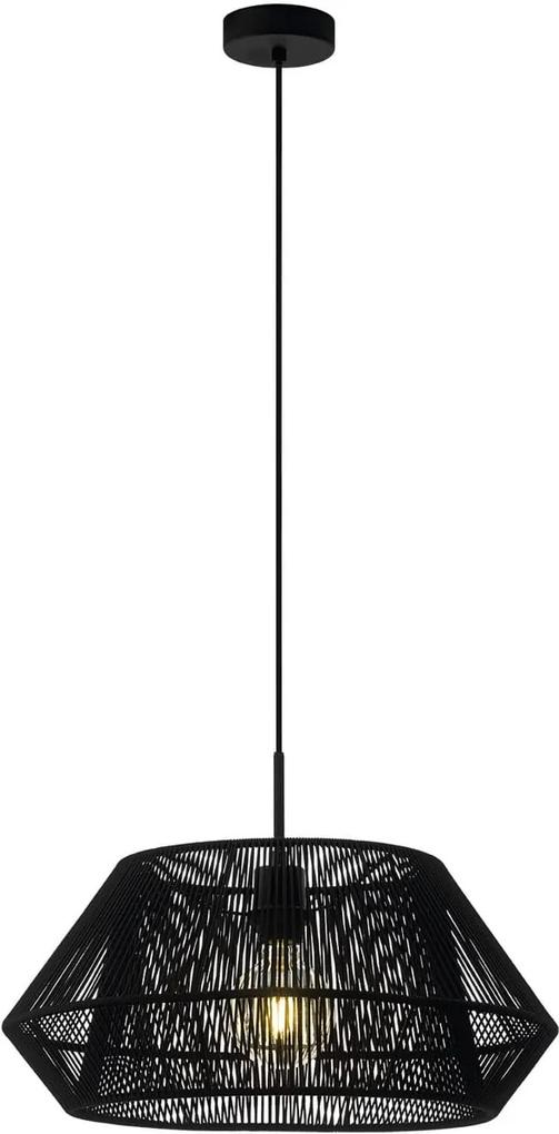 Moderné svietidlo EGLO PALMONES čierna E27 97912