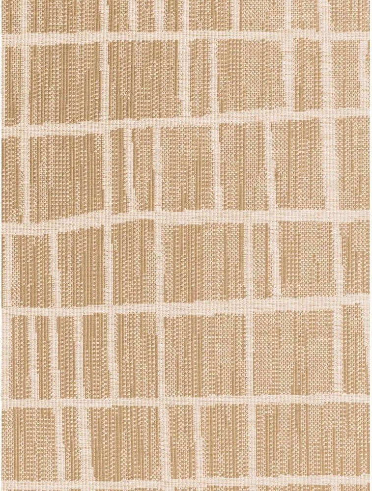 Krémovobiely/v prírodnej farbe okrúhly vnútorný a vonkajší koberec ø 200 cm Haringey Crouch – Ted Baker