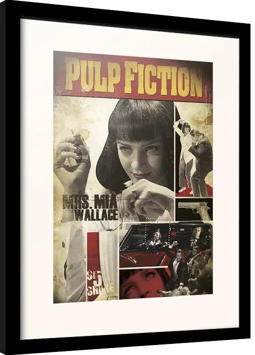 Rámovaný Obraz - Pulp Fiction - Mia