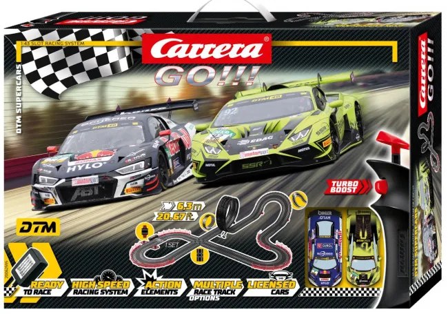 Pretekárska dráha Carrera Go 20062595 DTM Supercars 6,3m