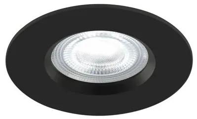 NORDLUX Sada 3x inteligentné zapustené LED osvetlenie DON SMART, 4,7W, 8,5cm, okrúhle, čierne