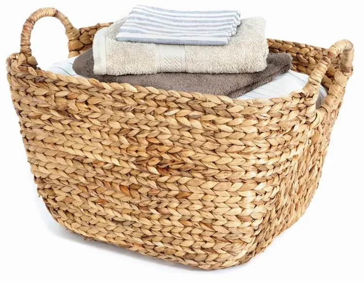 Úložný kôš z morskej trávy Compactor, dĺžka 57cm