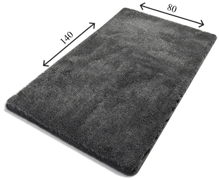 Koupelnový kobereček TAMARA 80x140 cm tmavě šedý