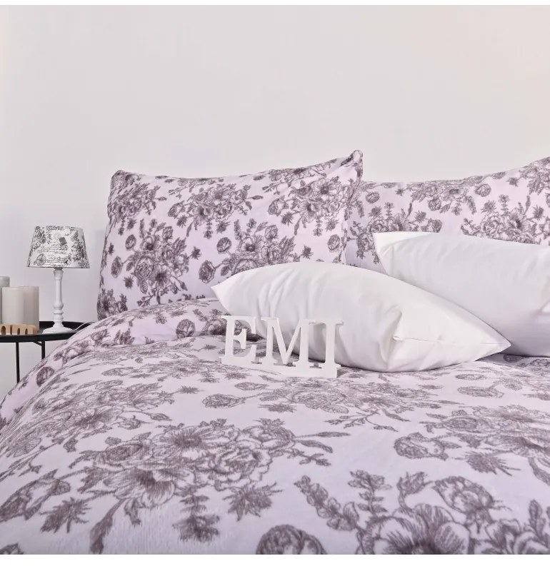 Obliečky z mikroplyšu Renna EMI, Štandardný set jednolôžko obsahuje 1x 140x200 + 1x 70x90