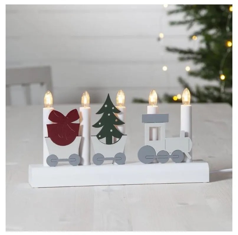 Eglo 410405 - Vianočný svietnik JULIA 5xE10/3W/230V