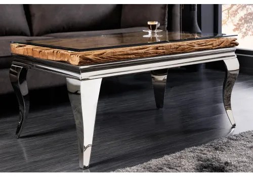 Konferenčný stôl 44365 Modern Barock Barracuda 100x60cm  - Komfort-nábytok
