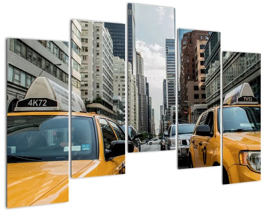 Obraz New-York - žlté taxi