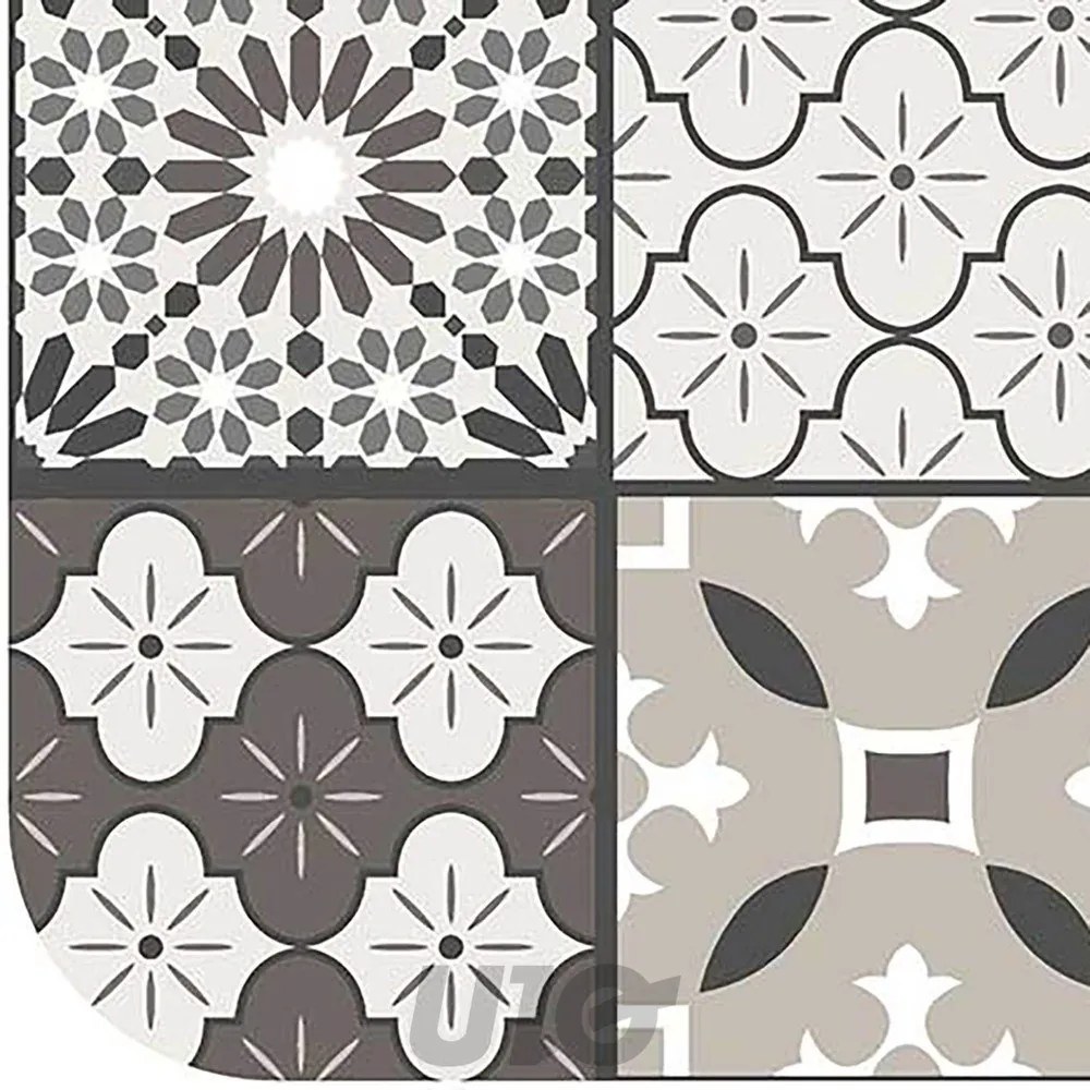 Sivý koberec 45x75 cm Gaston – douceur d'intérieur