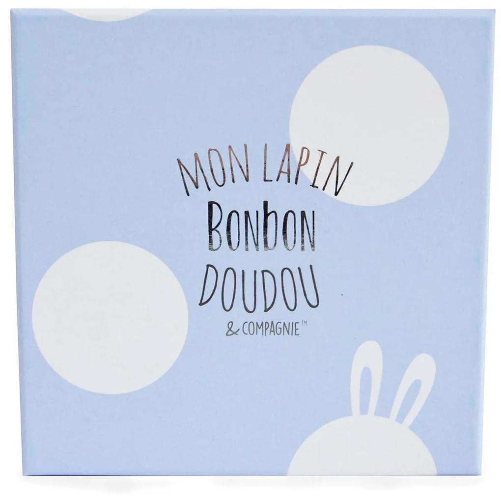 DouDou ET Compagnie Lapin Bonbon Zajačik modrý PM 30cm