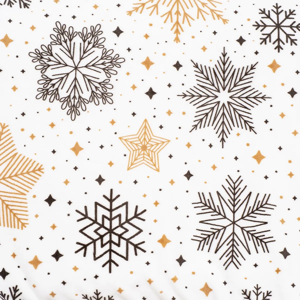 4Home Obliečky mikroflanel Golden Frost, 140 x 200 cm, 70 x 90 cm
