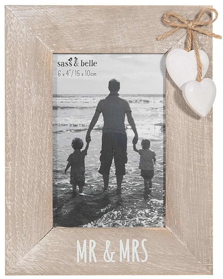 Drevený rámček 17x22 cm - Sass &amp; Belle