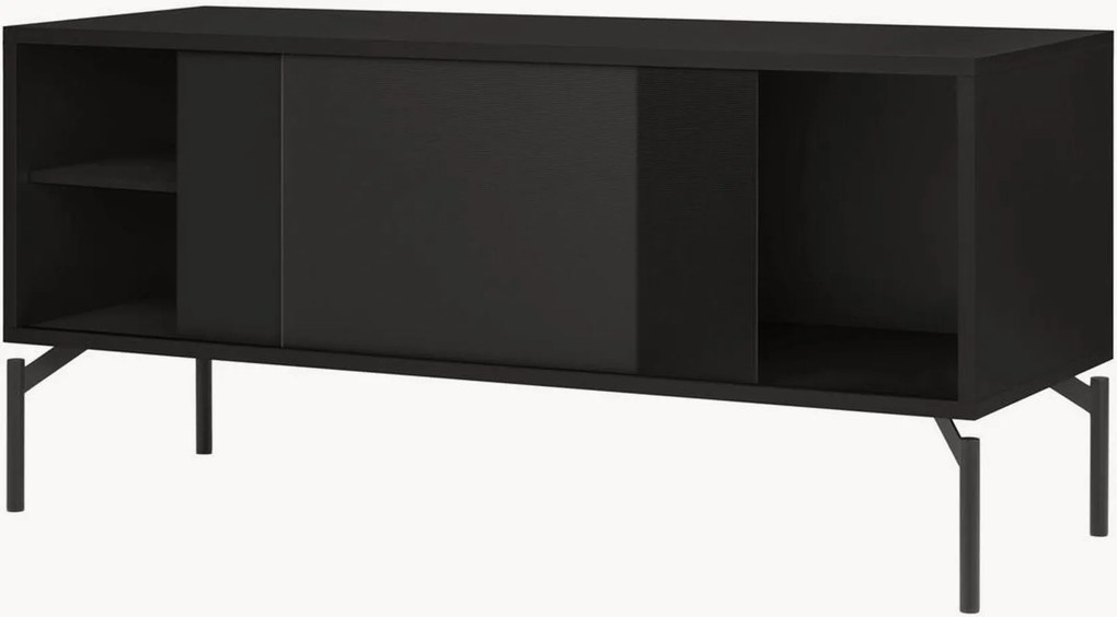 Televízny stolík's posuvnými dverami Met Mini
