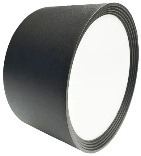 LED Bodové svietidlo LED/17W/230V 4000K pr. 15 cm čierna