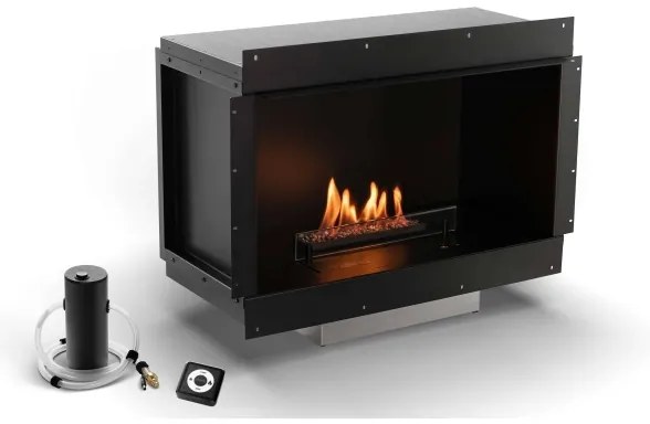 Planika Senso Fireplace BEV- Vstavaný BIO krb 56,2x75 cm 2,5kW+dálkové ovládanie