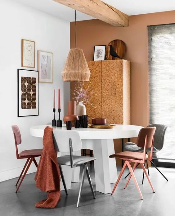 Toolight Toolight, stropné svietidlo 1xE27 APP1310-CP, hnedá, OSW-02406