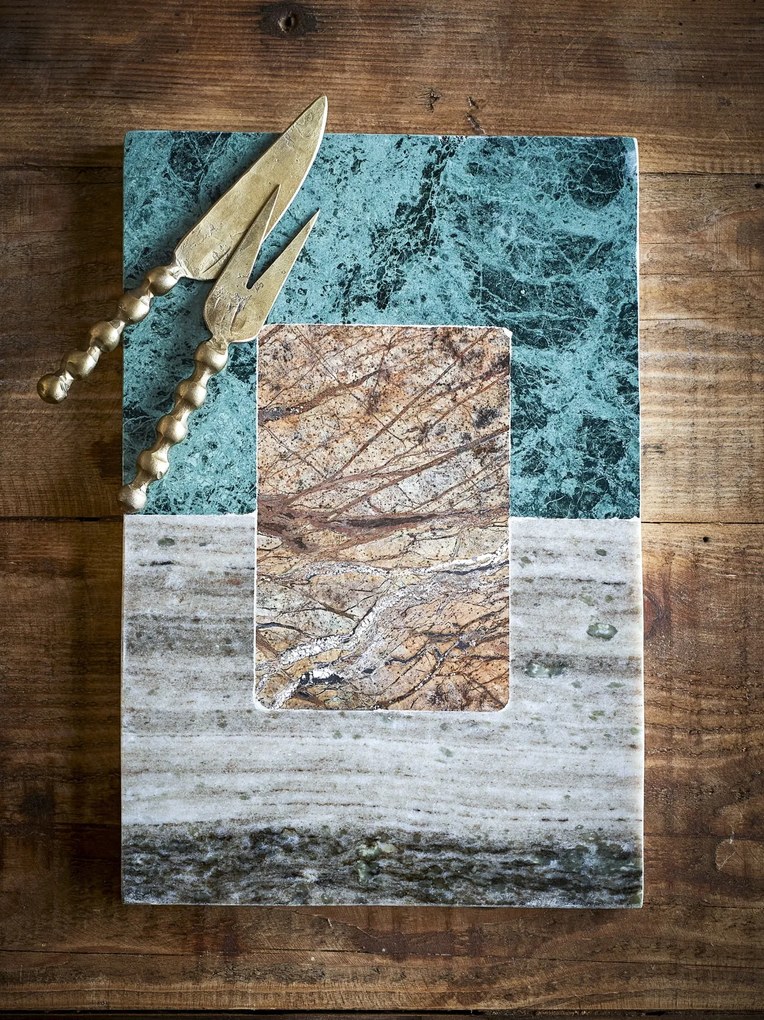 Bloomingville Mramorová doska Ketil Marble 30 cm