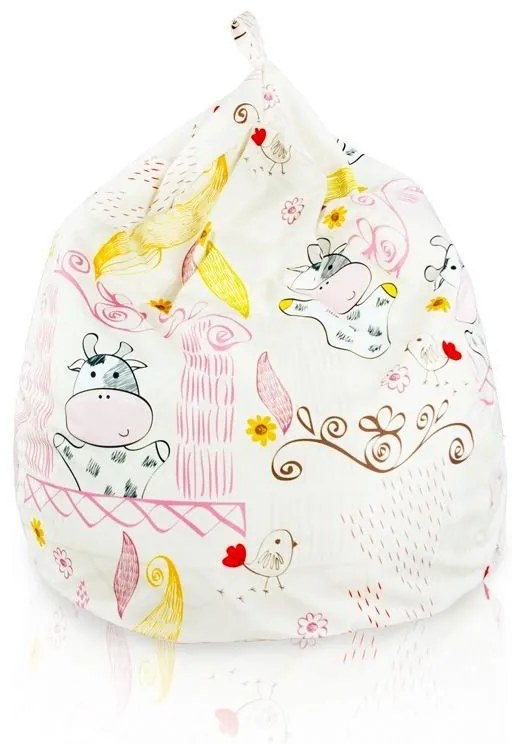Sedací vak BAG Sako Design Kravička Veľkosť: L