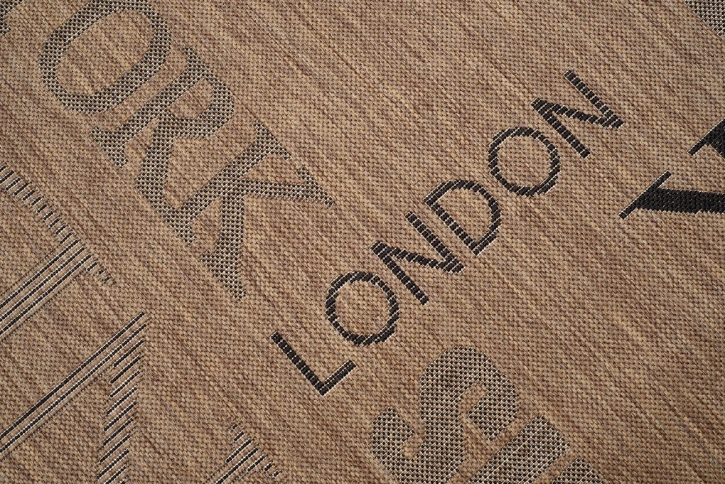 TA Koberec 20609 Káva / čierna