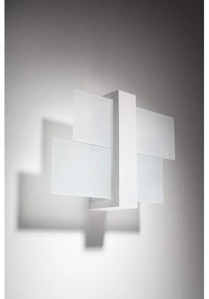 Sollux SL.0079 - Nástenné svietidlo FENIKS 1 1xE27/60W/230V biela