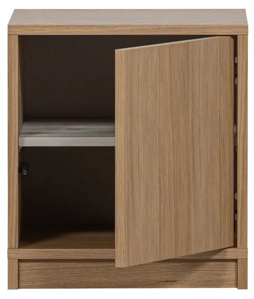 Modulárna skrinka v dekore duba v prírodnej farbe 40x44 cm Modulair – vtwonen