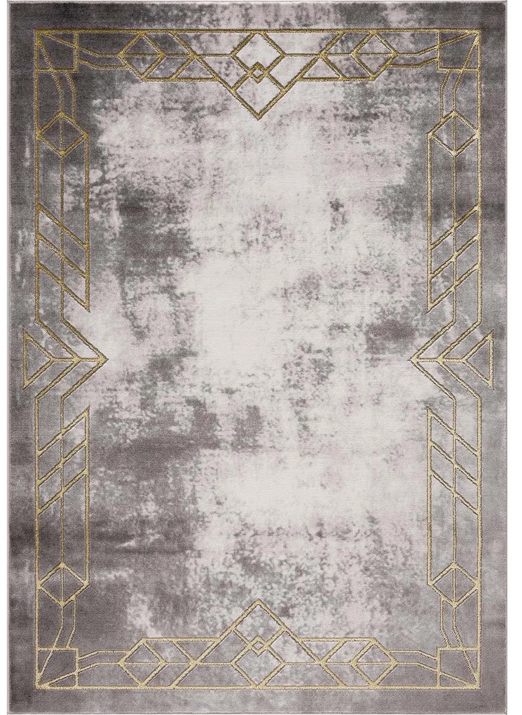 Dekorstudio Moderný koberec NOA - vzor 9337 zlatý Rozmer koberca: 140x200cm