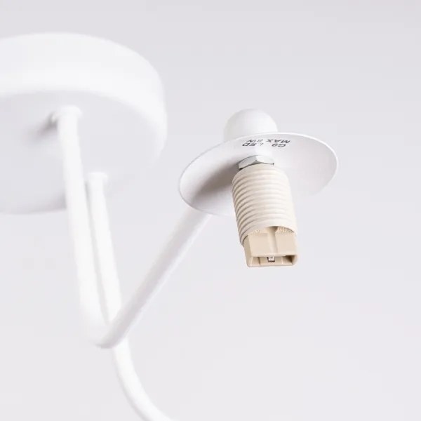 Sollux SL.1659 - Luster na tyči ASTRAL 3xG9/8W/230V biela