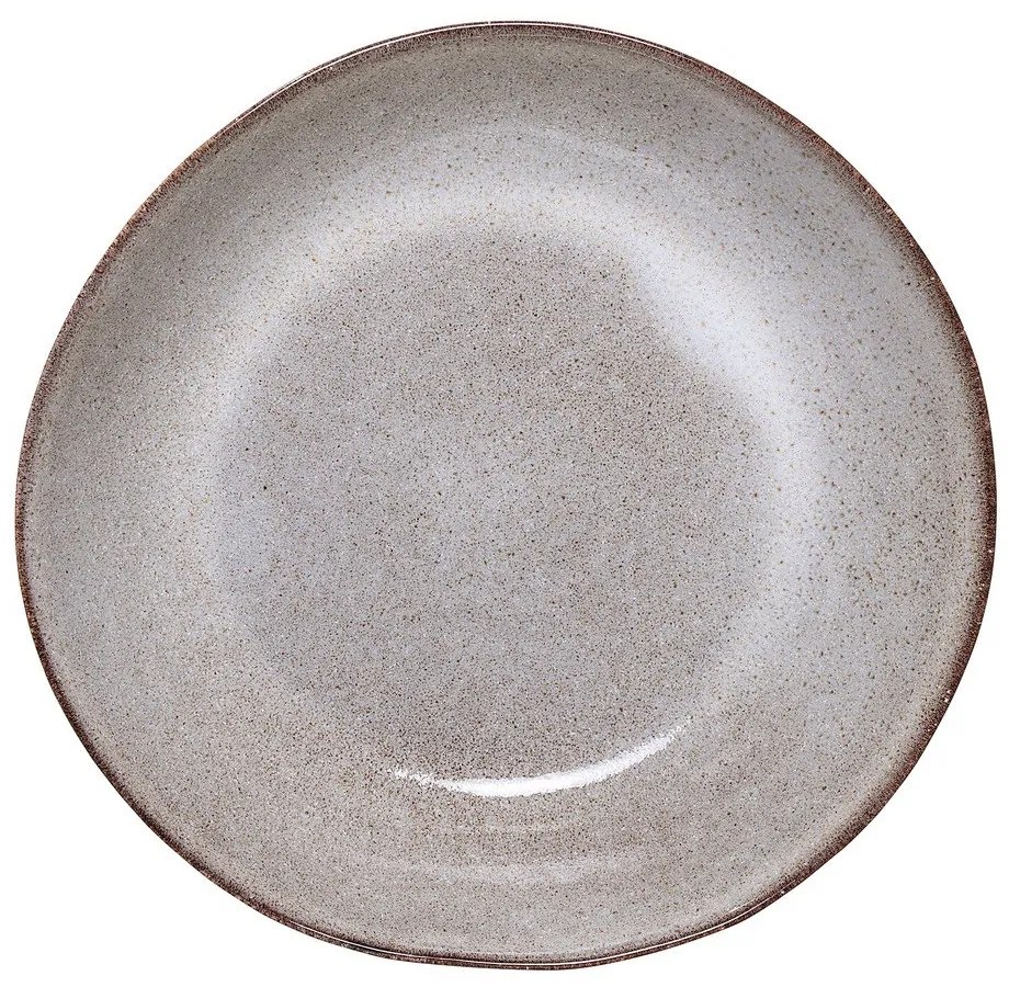 Sivá kameninová misa Bloomingville Sandrine, ø 22 cm