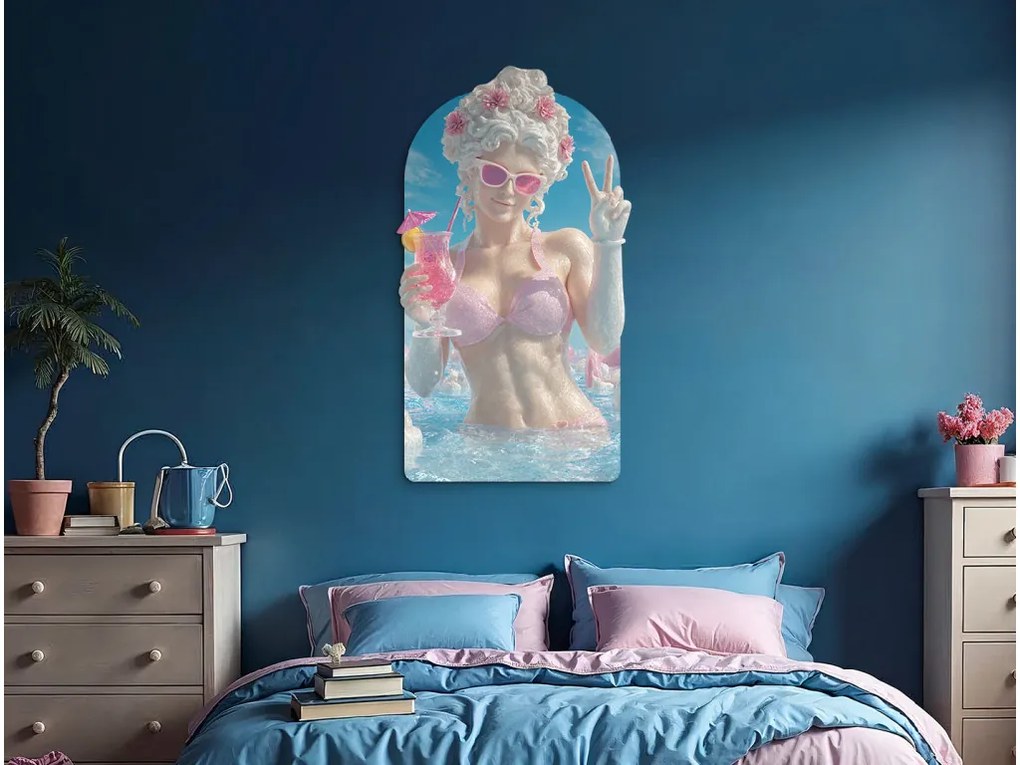 drevko | Obraz na stenu Bazénová bohyňa 80 x 45 cm