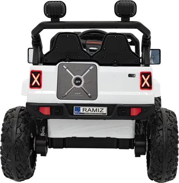 Elektrické autíčko OFF ROAD Speed biele