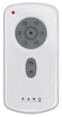 FARO 32030 - Stropný ventilátor MINI ETERFAN čierna pr. 128 cm + diaľkové ovládanie