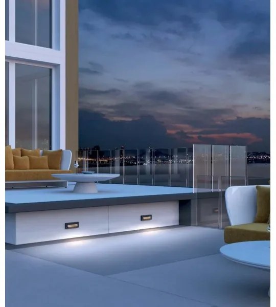 Redo 90330 - LED Vonkajšie nástenné svietidlo KRUP LED/6W/230V IP65 antracit