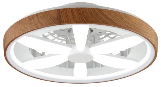 Brilliant - LED RGBW Stmievateľný stropný ventilátor GAIANO LED/24W/230V + DO