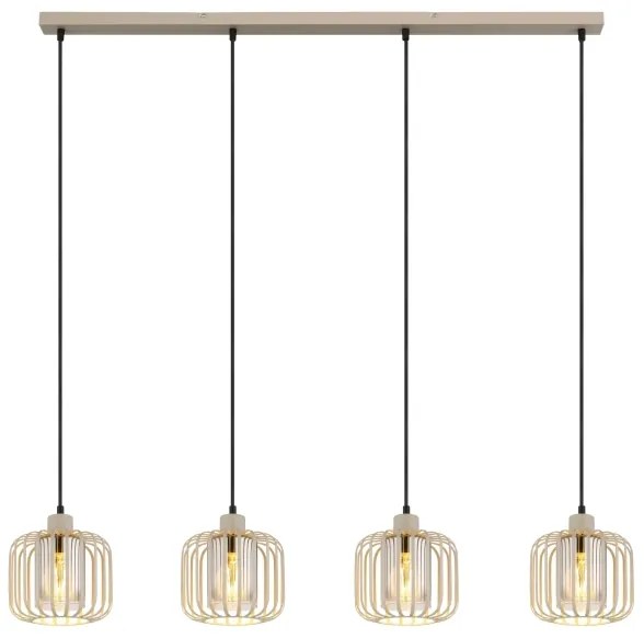 Globo 15758-4H - Luster na lankách ALFRED 4xE27/40W/230V