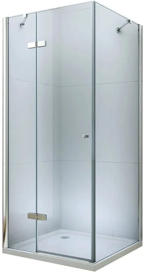 Mexen ROMA sprchovací kút 115x60cm, 6mm sklo, chrómový profil-číre sklo, 854-115-060-01-00