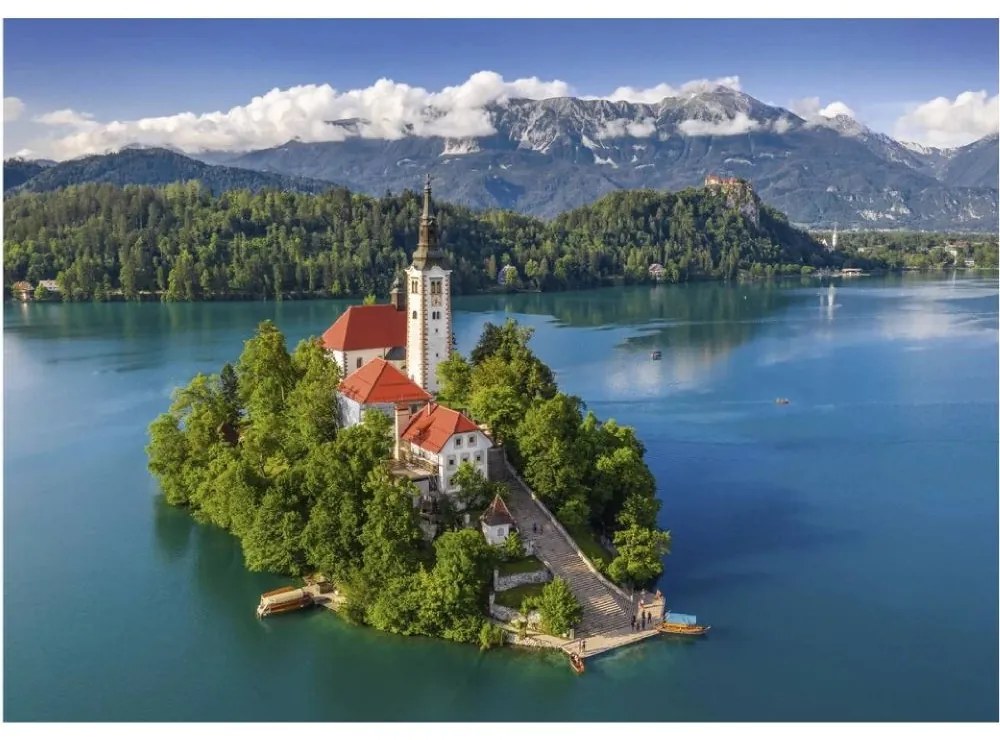 Dino Puzzle Jezero Bled 500 dílků