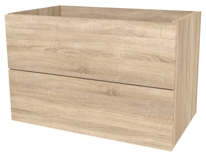 Mereo, Mereo Aira, kúpeľňová skrinka 81 cm, Multidecor, Dub Bardolino, MER-CN791SDBAR