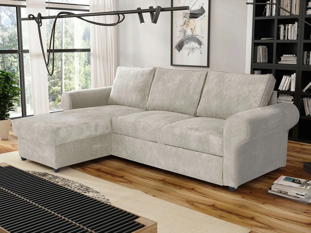 Rohová sedacia súprava Majadahonda (vanilková)