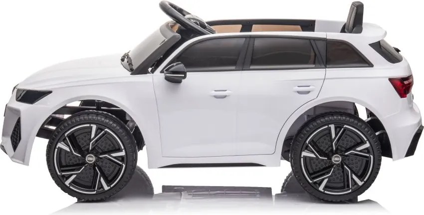 LEAN CARS Audi RS6 Batéria Vozidlo BRD-2118 Biela