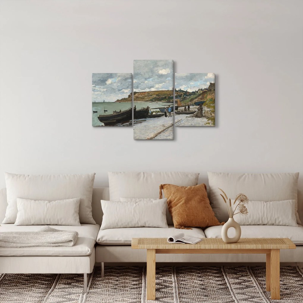 Obraz - Claude Monet, Sainte Adresse, reprodukcia (90x60 cm)