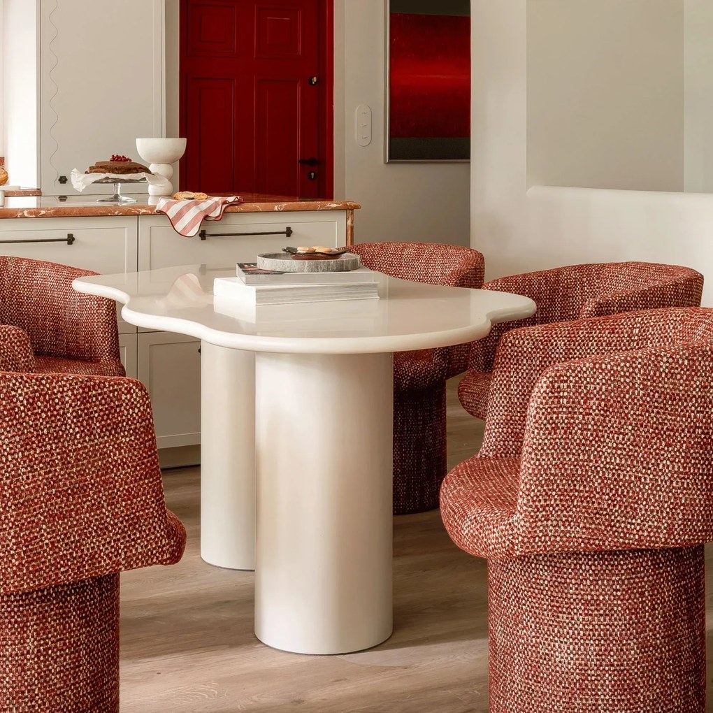 Jedálenský stôl Pinar 180 cm šedo-béžový