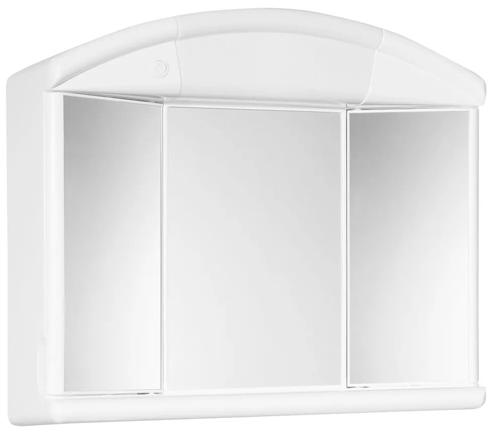 Aqualine, SALVA galérka 59x50x15,5cm, 1x12W, biela plast, 671232