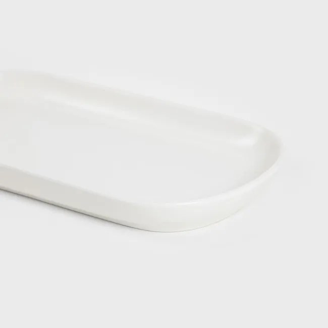 Tanier FAMELIO oválny, biely 30 cm 725500