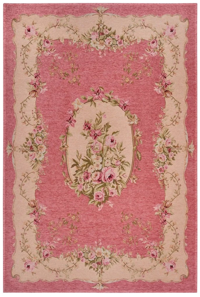 Hanse Home Collection koberce Kusový koberec Gobelin 105863 Pink Cream - 75x150 cm