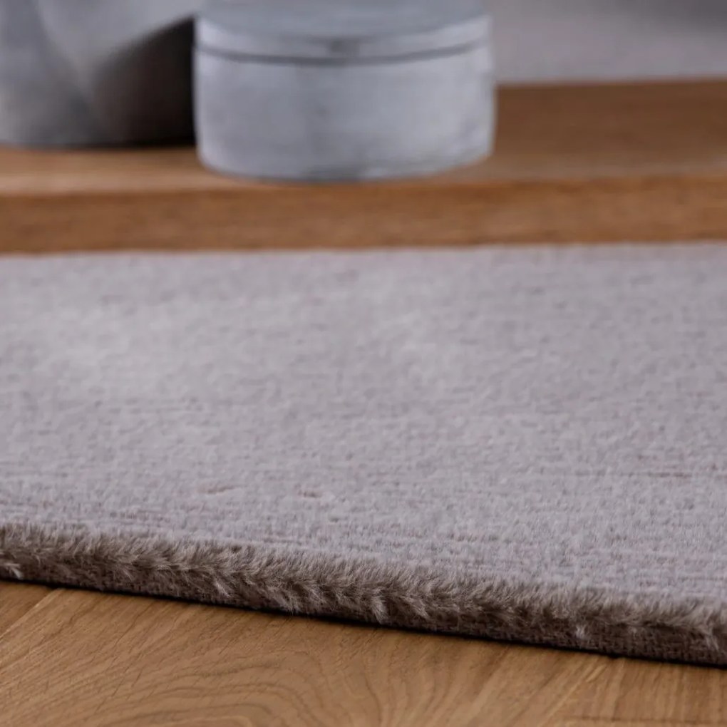 Obsession, Kusový koberec Cha Cha 535 taupe, 60x110, hnedá, obývacia izba