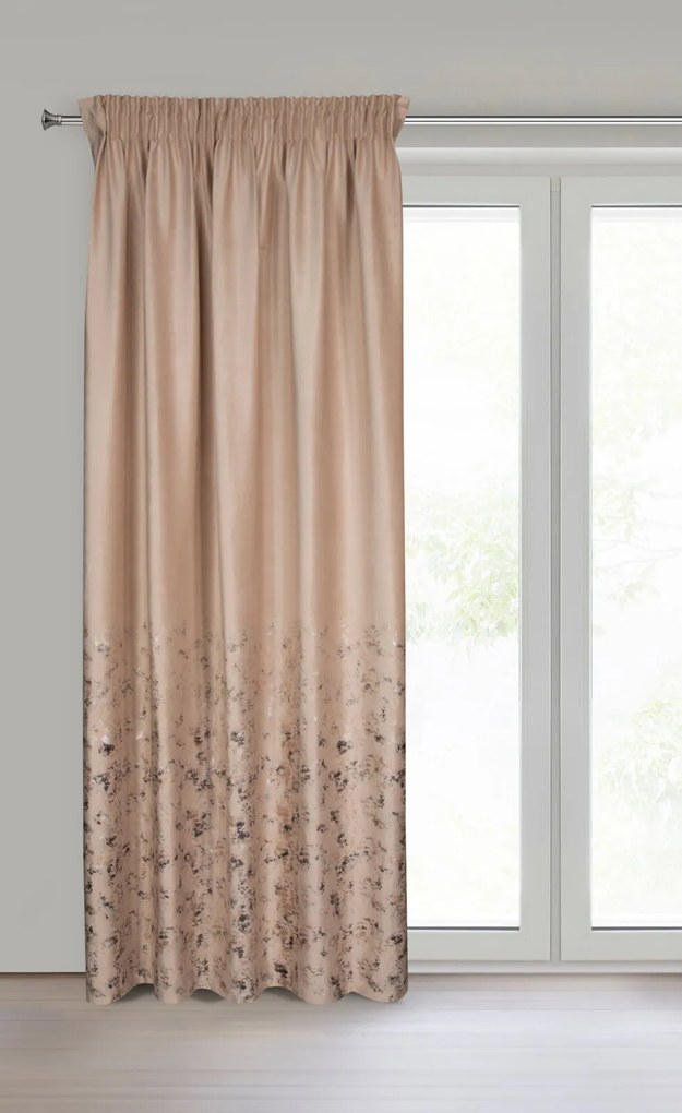 ZATEMŇOVSCÍ ZÁVES NA PÁSKE MARIELA 140X270 CM VZOROVANÁ