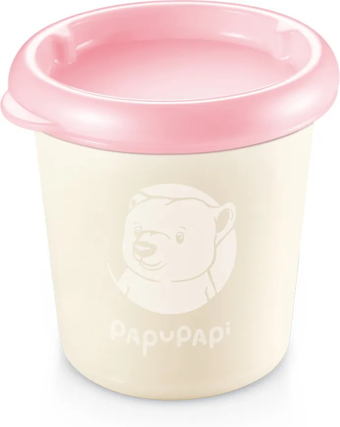 TESCOMA dóza PAPU PAPI 200 ml, 2 ks, ružová