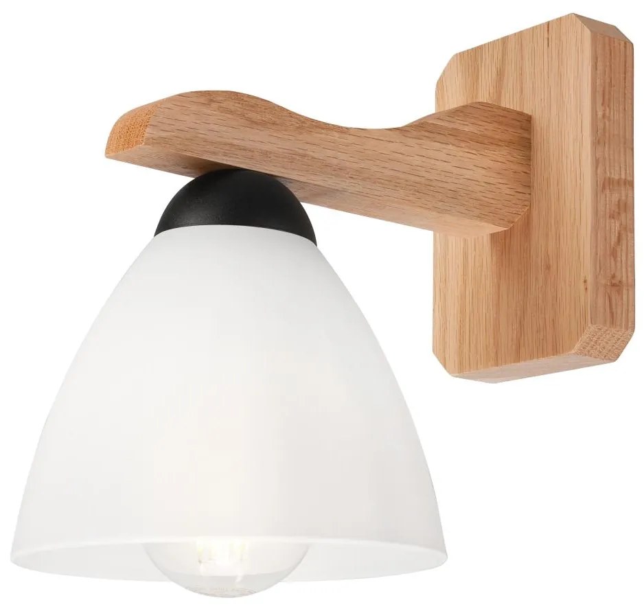 Nástenné svietidlo ADRIANO 1xE27/60W/230V dub